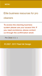 Mobile Screenshot of proclean4u.com