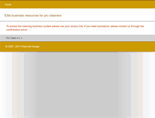 Tablet Screenshot of proclean4u.com